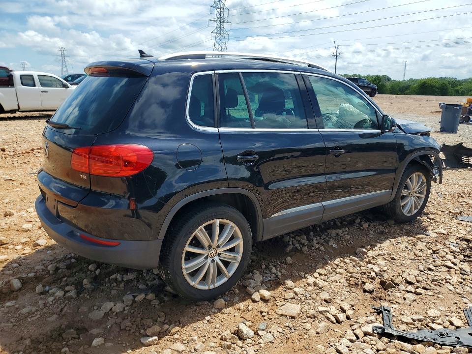 2016 Volkswagen Tiguan VIN WVGAV7AX2GW553391 COPART salvage auction — FRONT END, Nc - Salvage Certificate Of Title, sold $725 on 2026-08-17 (photo 3)