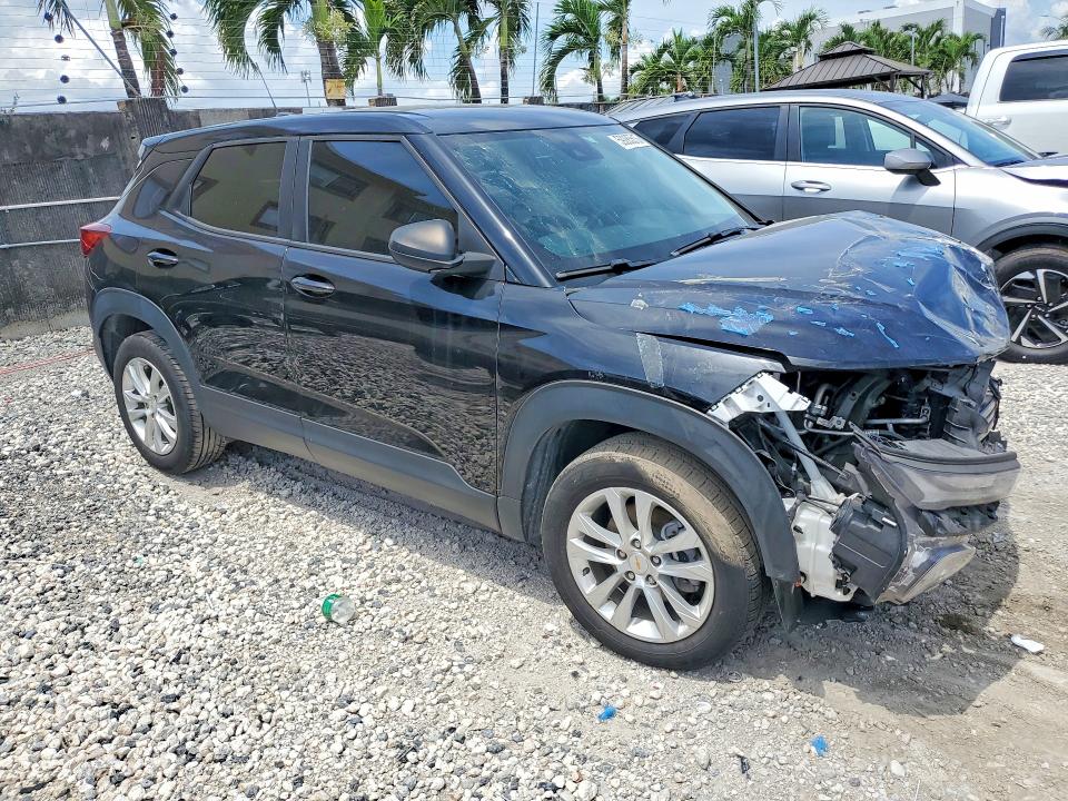 2021 Chevrolet Trailblazer VIN KL79MMS22MB178680 COPART salvage auction — FRONT END, Fl - Cert Of Title Slvg Rebuildable, sold $3,850 on 2026-07-09 (photo 4)