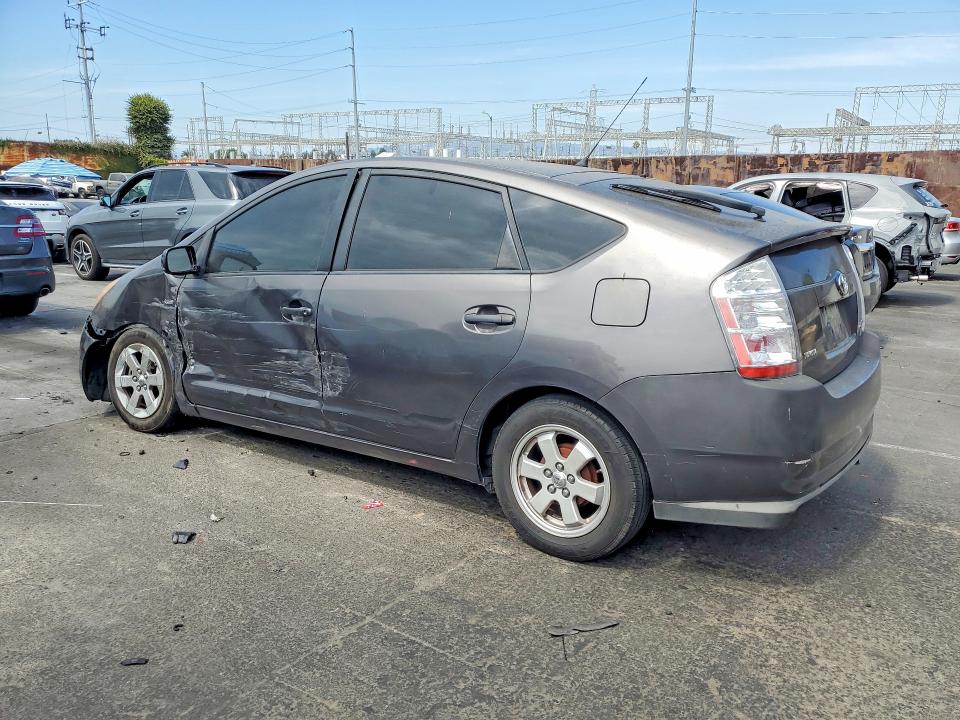 2007 Toyota Prius VIN JTDKB20U573291167 COPART salvage auction — FRONT END, Ca - Salvage Certificate, sold $700 on 2026-07-22 (photo 2)