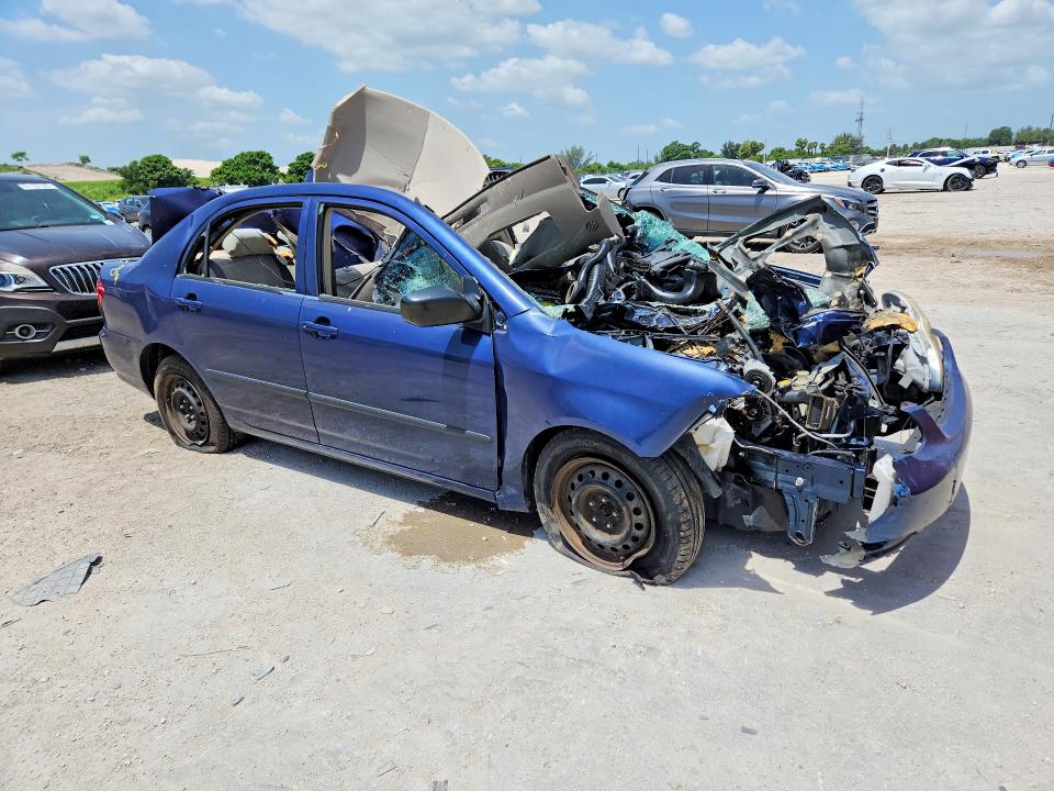 2006 Toyota Corolla VIN JTDBR32E360074790 COPART salvage auction — ALL OVER, Fl - Certificate Of Destruction, sold $10 on 2026-07-28 (photo 4)