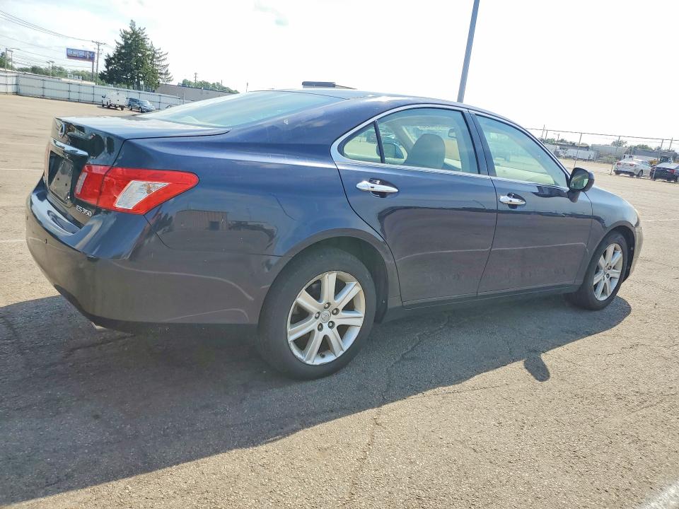 2007 Lexus Es 350 VIN JTHBJ46G872121275 COPART salvage auction — SIDE, OH - CERT OF TITLE-SALVAGE, sold $1,100 on 2026-07-17 (photo 3)