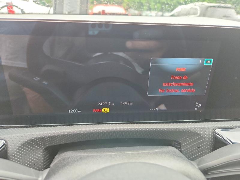 2026 Mercedes-benz Cla-klasse VIN W1K5J4GB3TN565034 COPART salvage auction — FRONT END, Salvage Title, sold $12,000 on 2026-07-14 (photo 9)