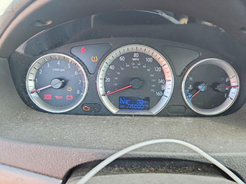 2010 Hyundai Sonata VIN 5NPET4AC4AH623459 COPART salvage auction — FRONT END, Fl - Cert Of Title Slvg Rebuildable, sold $550 on 2026-07-30 (photo 9)