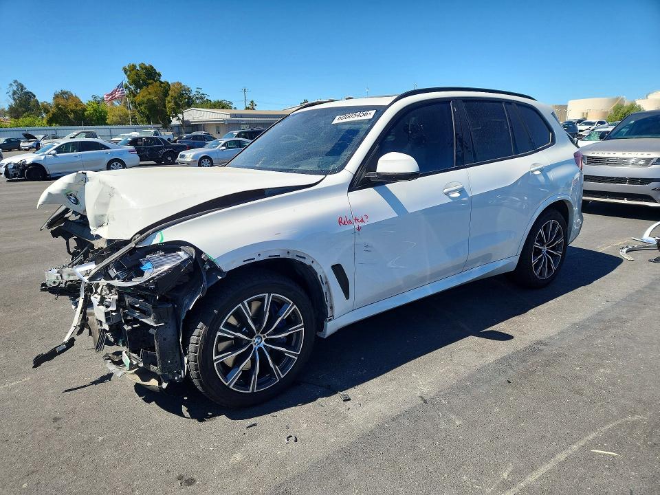 2020 BMW X5 VIN 5UXCR6C09L9B65919 COPART salvage auction — FRONT END, CA - SALVAGE CERTIFICATE, sold $15,700 on 2026-07-20 (photo 1)