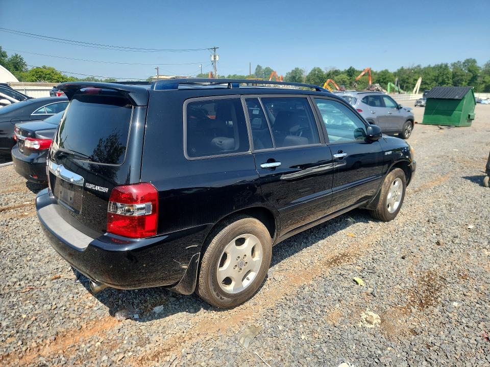 2006 Toyota Highlander VIN JTEEP21AX60173226 COPART salvage auction — MINOR DENT/SCRATCHES, NJ - CERTIFICATE OF TITLE, sold $525 on 2026-07-31 (photo 3)