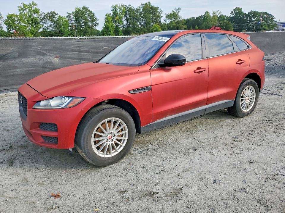 2019 Jaguar F-pace VIN SADCS2FX2KA391757 COPART salvage auction — MINOR DENT/SCRATCHES, Salvage Title, sold $5,000 on 2026-07-29 (photo 1)