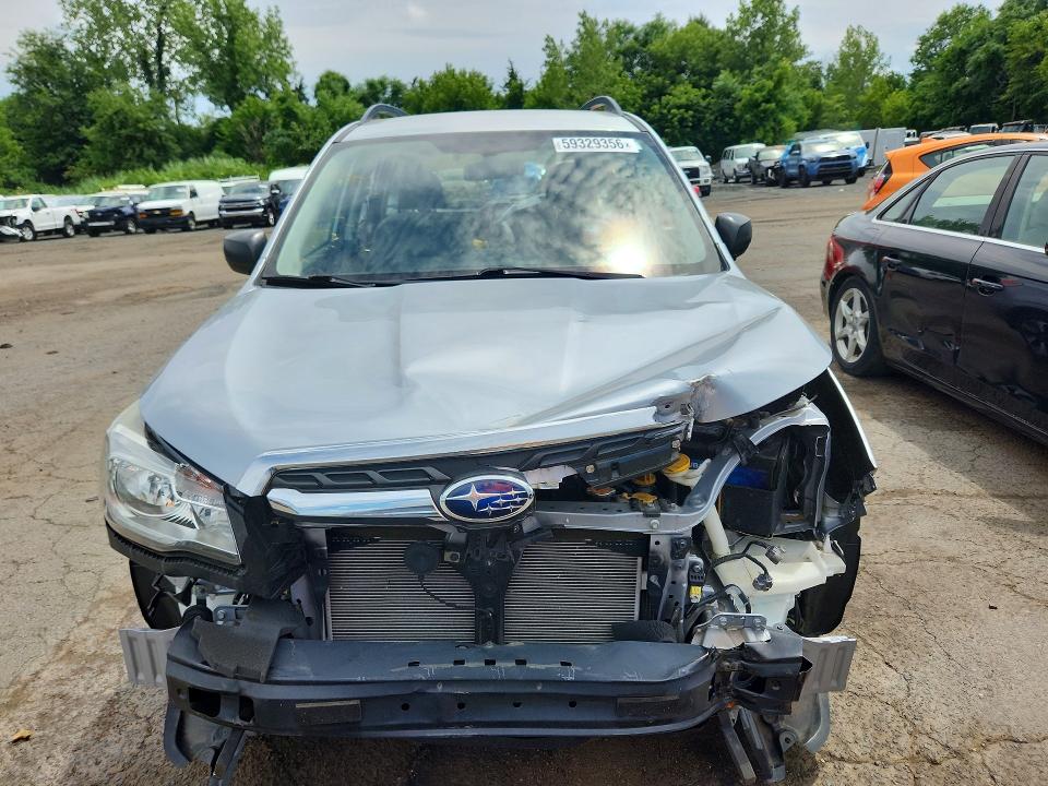 2017 Subaru Forester VIN JF2SJABC5HH498536 COPART salvage auction — FRONT END, Ct - Cert Of Title-Salvage, sold $2,550 on 2026-07-14 (photo 5)