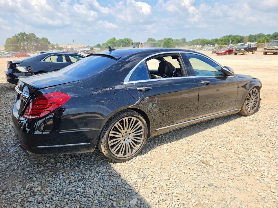 2015 Mercedes-benz S class VIN WDDUG8FB0FA187916 COPART salvage auction — ALL OVER, AL - CERT OF TITLE-SALVAGE TITLE (P), sold $3,650 on 2026-07-15 (photo 3)