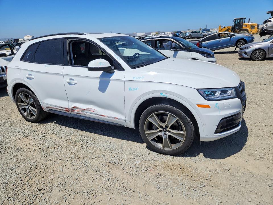 2019 Audi Q5 VIN WA1CNAFY0K2020283 COPART salvage auction — SIDE, Ca - Salvage Certificate, sold $4,150 on 2026-07-21 (photo 4)