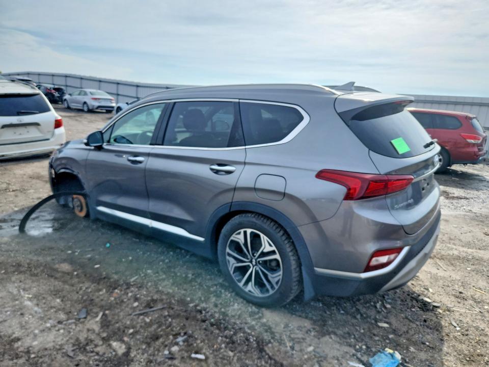 2019 Hyundai Santa fe VIN 5NMS53AA1KH119830 COPART salvage auction — FRONT END, Va - Cert Of Title - Salvage, sold $7,300 on 2026-07-29 (photo 2)