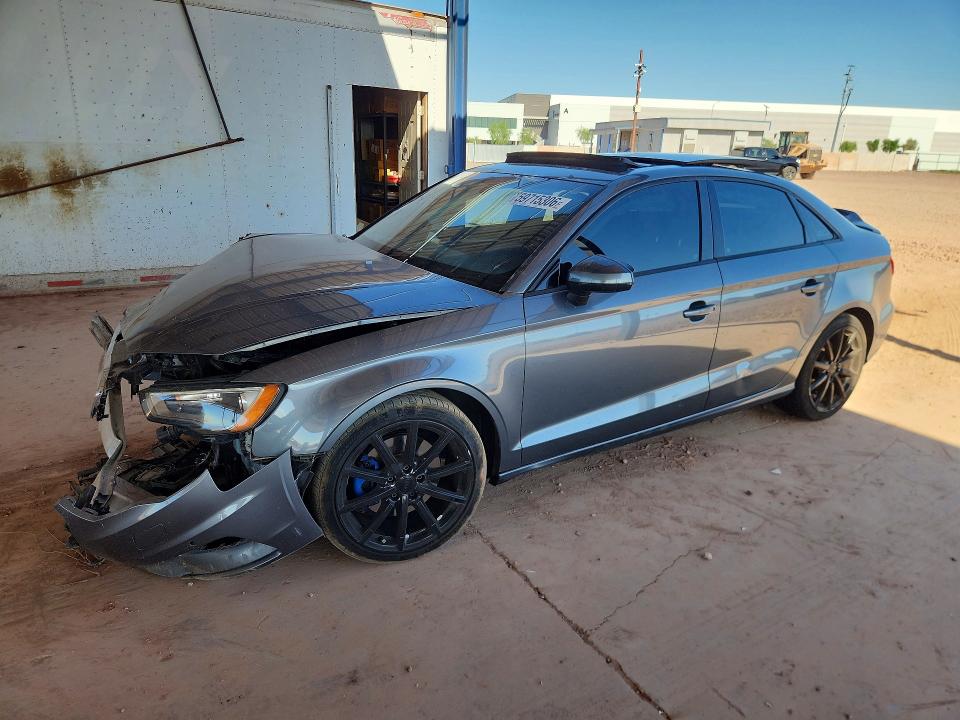 2016 Audi A3 VIN WAUB8GFF7G1072255 COPART salvage auction — FRONT END, Salvage Title, sold $175 on 2026-07-23 (photo 1)