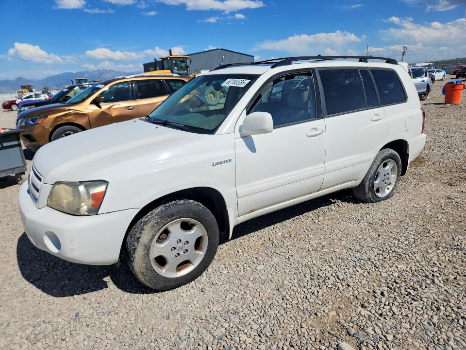 2004 Toyota Highlander VIN JTEEP21A240034771 COPART salvage auction — FRONT END, UT - CERTIFICATE OF TITLE, sold $825 on 2026-07-10 (photo 1)