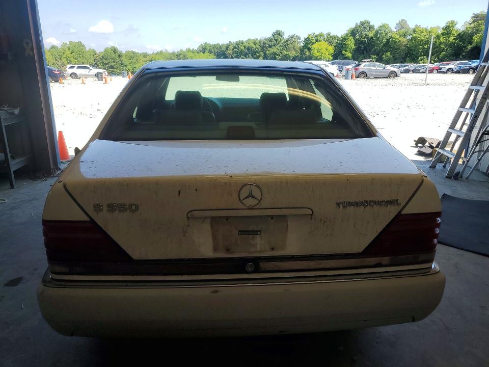 1994 Mercedes-benz S class VIN WDBGB34E6RA184706 COPART salvage auction — FRONT END, NC - DEALER ONLY CLEAN TITLE, sold $1,100 on 2026-07-15 (photo 6)