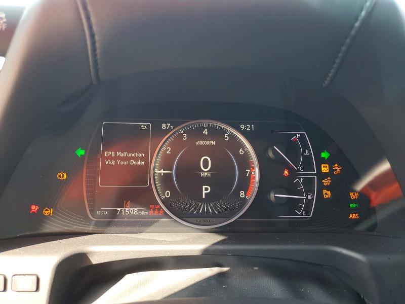 2020 Lexus VIN 58ADZ1B13LU055157 COPART salvage auction — MINOR DENT/SCRATCHES, TN - CERTIFICATE OF TITLE, sold $15,000 on 2026-07-27 (photo 9)