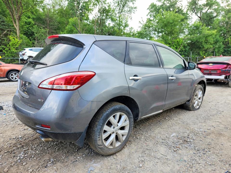 2014 Nissan Murano VIN JN8AZ1MW2EW513242 COPART salvage auction — MECHANICAL, Oh - Certificate Of Title, sold $250 on 2026-07-29 (photo 3)