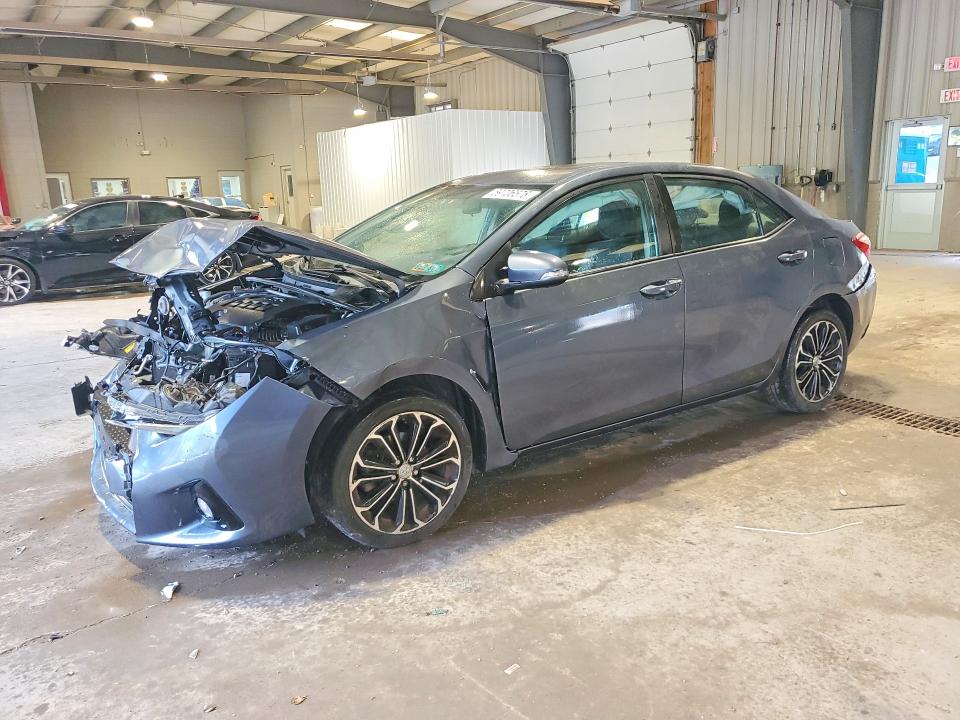 2015 Toyota VIN 2T1BURHE1FC371667 COPART salvage auction — FRONT END, Pa - Certificate Of Salvage, sold $475 on 2026-07-22 (photo 1)
