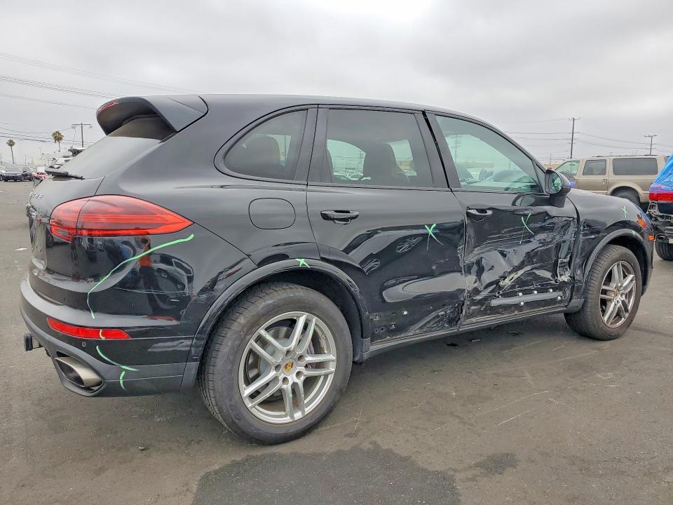 2018 Porsche Cayenne VIN WP1AA2A28JKA07635 COPART salvage auction — SIDE, Ca - Salvage Certificate, sold $7,000 on 2026-07-22 (photo 3)