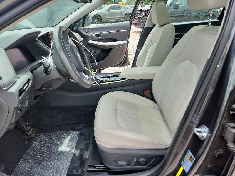 2022 Hyundai Sonata VIN KMHL34J23NA230429 COPART salvage auction — FRONT END, OH - CERT OF TITLE-SALVAGE, sold $4,300 on 2026-07-28 (photo 7)