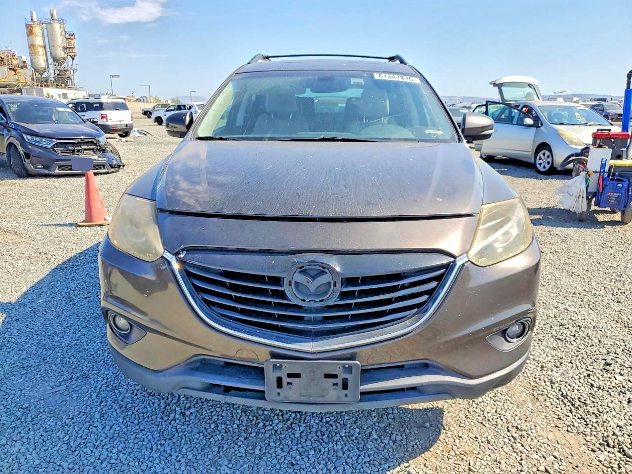 2015 Mazda CX-9 VIN JM3TB2DV7F0447255 COPART salvage auction — Rear End, CA - DIS/DLR/EXP ONLY CLEAN TITLE, sold $325 on 2026-09-11 (photo 5)