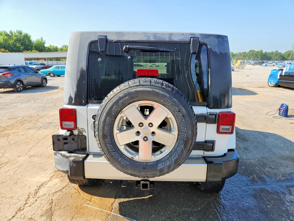 2008 Jeep Wrangler unlimited VIN 1J4GA59178L539272 COPART salvage auction — NORMAL WEAR, Tn - Certificate Of Title, sold $1,350 on 2026-07-09 (photo 6)