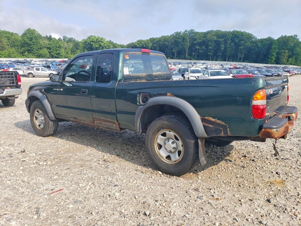 2001 Toyota Tacoma VIN 5TEWM72N81Z834809 COPART salvage auction — MECHANICAL, Ma - Certificate Of Title, sold $450 on 2026-07-29 (photo 2)