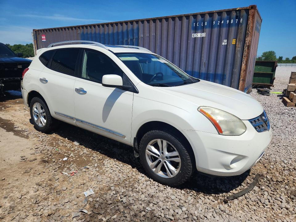 2013 Nissan Rogue VIN JN8AS5MV3DW622844 COPART salvage auction — REAR END, Salvage Title, sold $400 on 2026-07-27 (photo 4)