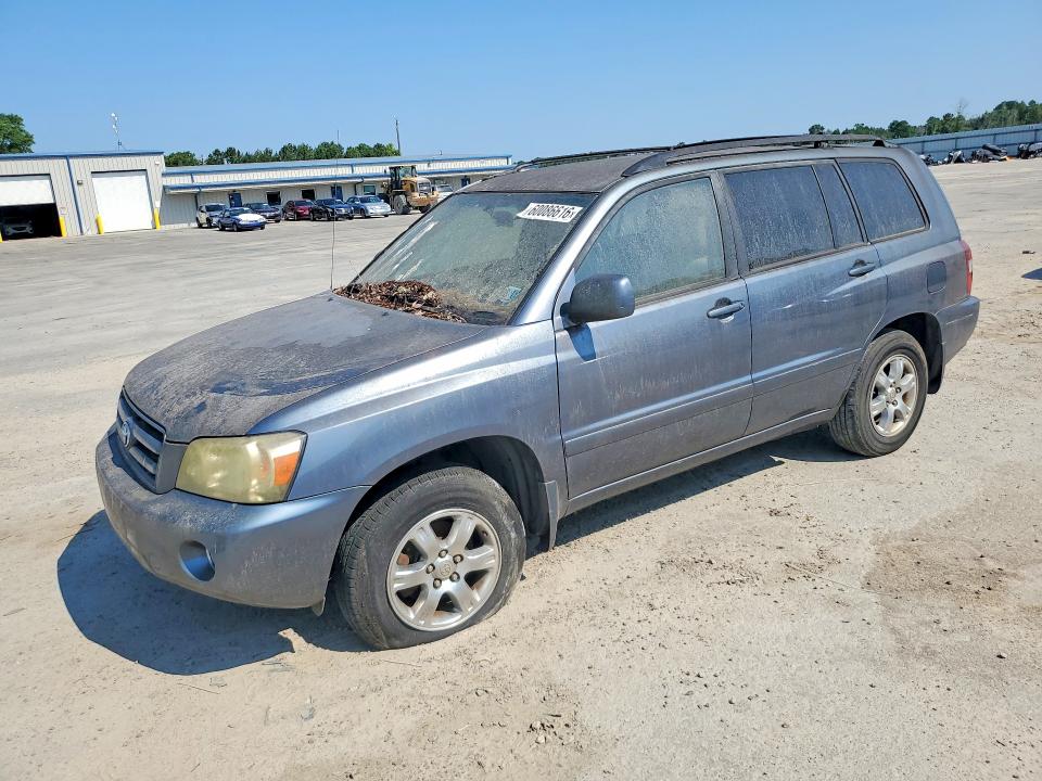 2004 Toyota Highlander VIN JTEGP21A240029241 COPART salvage auction — MINOR DENT/SCRATCHES, SC - CERTIFICATE OF TITLE, sold $900 on 2026-07-27 (photo 1)