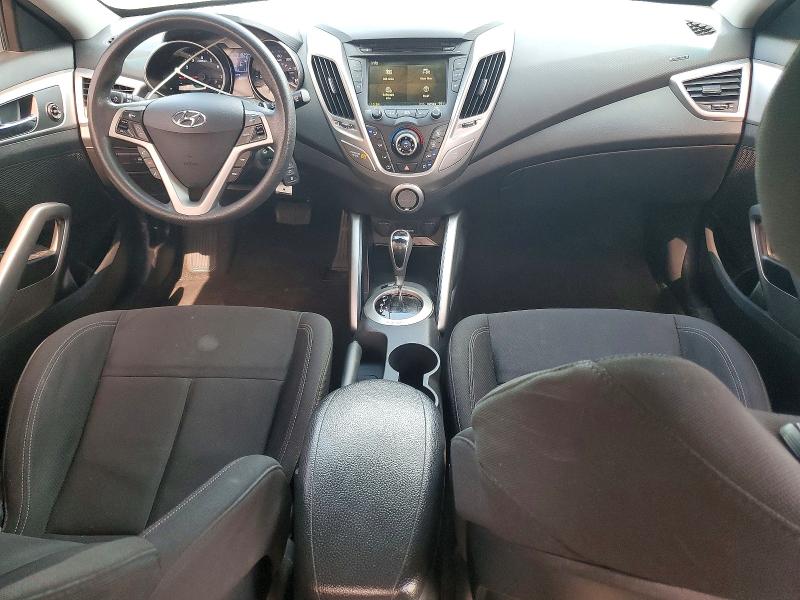 2015 Hyundai Veloster VIN KMHTC6AD1FU228546 COPART salvage auction — DAMAGE HISTORY, Fl - Cert Of Title-Flood & Rebuilt, sold $850 on 2026-07-29 (photo 8)