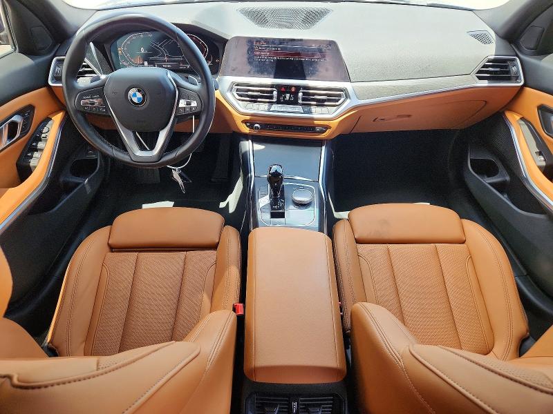 2022 BMW 3er VIN 3MW5R1J0XN8C66930 COPART salvage auction — SIDE, Tx - Salvage Vehicle Title, sold $10,100 on 2026-08-27 (photo 8)