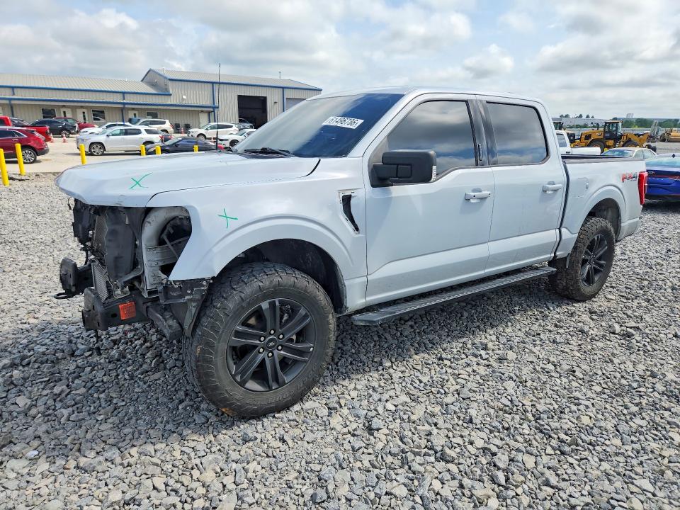 2022 Ford F-150 VIN 1FTFW1E81NKE53570 COPART salvage auction — FRONT END, Tn - Salvage Certificate, sold $11,000 on 2026-08-27 (photo 1)