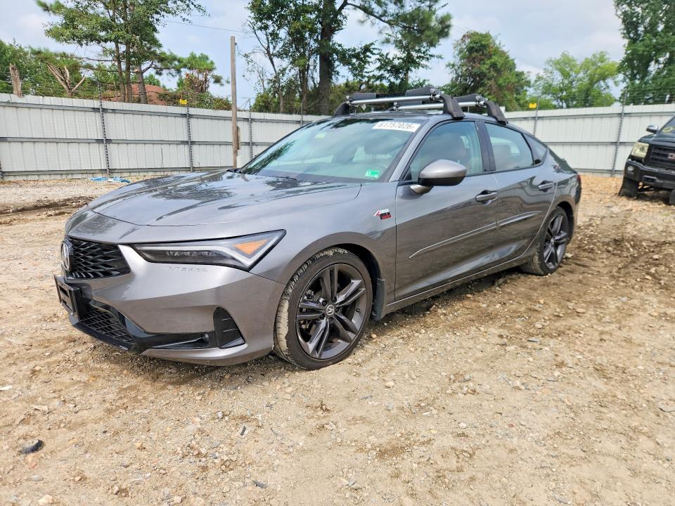 2024 Acura Integra VIN 19UDE4H35RA026496 COPART salvage auction — SIDE, Va - Cert Of Title - Salvage, sold $10,700 on 2026-09-08 (photo 1)