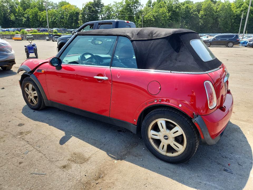 2006 Mini Cooper VIN WMWRF33526TG14277 COPART salvage auction — FRONT END, Ny - Mv-907A Salvage Certificate, sold $325 on 2026-08-10 (photo 2)