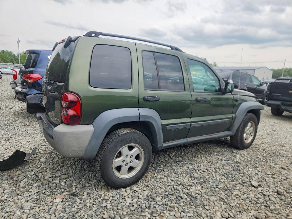 2007 Jeep Liberty (north america) VIN 1J4GL48K07W518646 COPART salvage auction — FRONT END, Ma - Cert Of Title-Reconstrctd Coll, sold $400 on 2026-08-12 (photo 3)