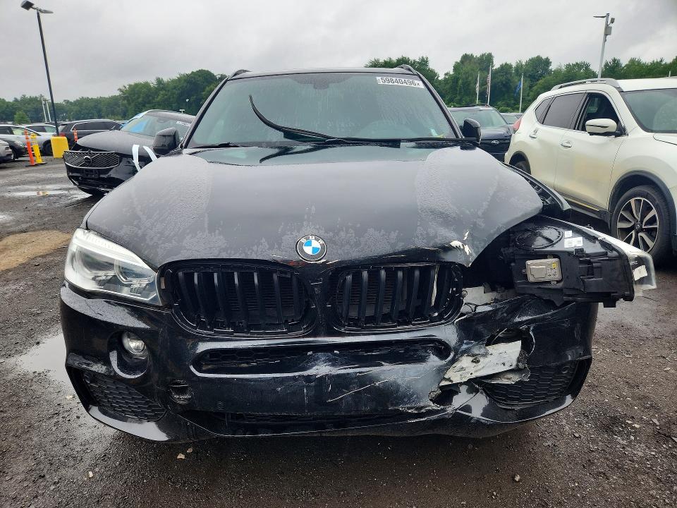 2014 BMW X5 VIN 5UXKR2C56E0C01136 COPART salvage auction — FRONT END, Wv - Certificate Of Title (P), sold $6,400 on 2026-07-31 (photo 5)