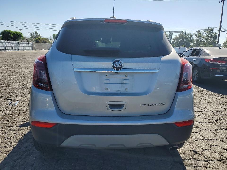 2021 Buick Encore VIN KL4CJASB0MB358928 COPART salvage auction — FRONT END, Ca - Salvage Certificate, sold $1,900 on 2026-09-03 (photo 6)