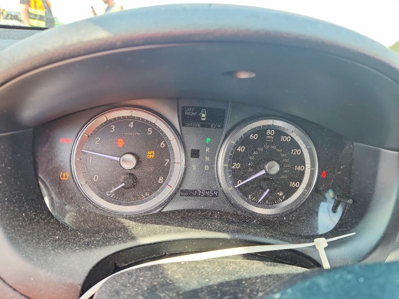 2012 Lexus ES VIN JTHBK1EG0C2479266 COPART salvage auction — FRONT END, Ga - Cert Of Title-Salvage, sold $275 on 2026-07-22 (photo 9)