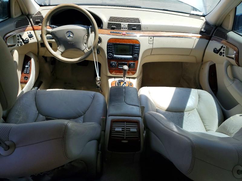 2006 Mercedes-benz S class VIN WDBNF67JX6A475503 COPART salvage auction — MECHANICAL, Ca - Dis/Dlr/Exp Only Clean Title, sold $250 on 2026-07-31 (photo 8)