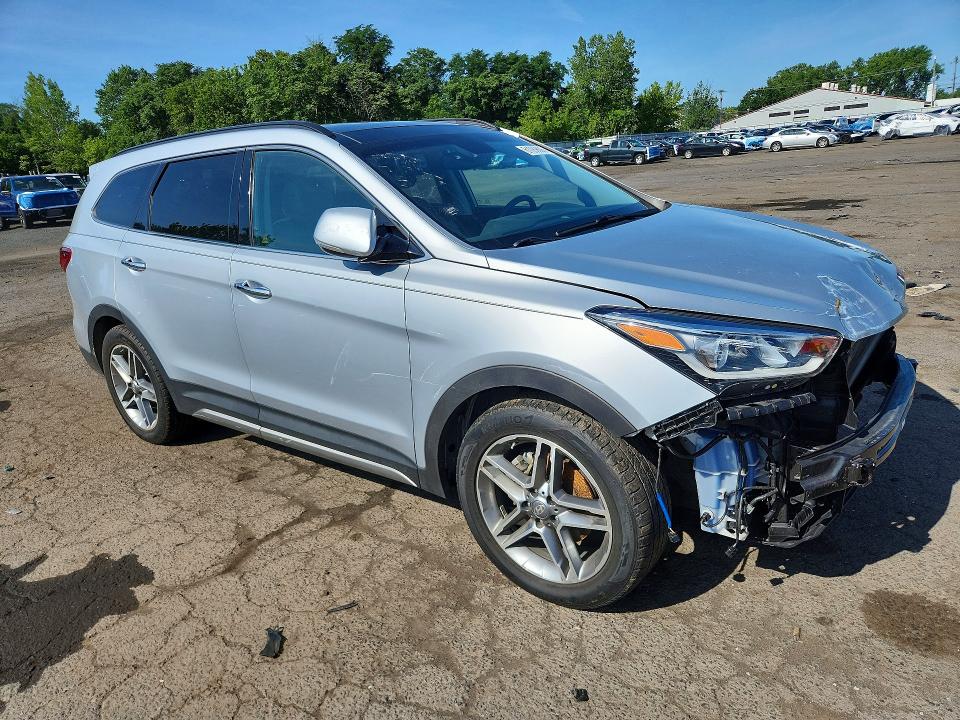 2017 Hyundai Santa fe VIN KM8SRDHF5HU250462 COPART salvage auction — FRONT END, CT - CERT OF TITLE-SALVAGE, sold $3,150 on 2026-07-24 (photo 4)