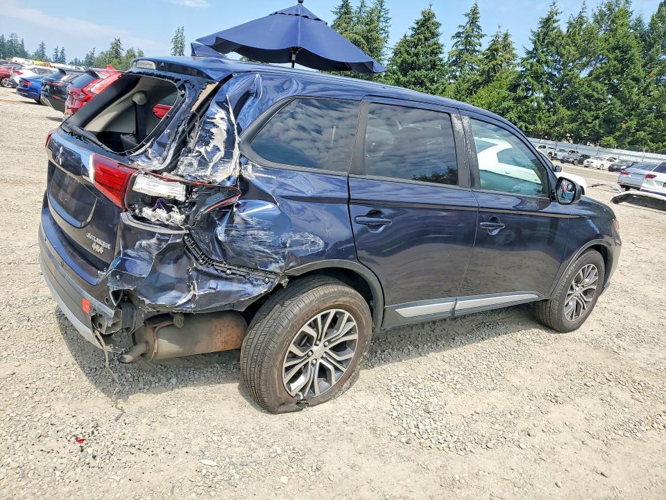 2018 Mitsubishi Outlander VIN JA4AZ3A36JJ001146 COPART salvage auction — REAR END, Wa - Bill Of Sale, sold $125 on 2026-07-28 (photo 3)