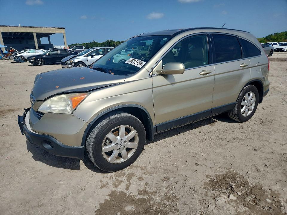2007 Honda Cr-v VIN JHLRE38767C010927 COPART salvage auction — FRONT END, Fl - Cert Of Title Slvg Rebuildable, sold $2,050 on 2026-07-28 (photo 1)