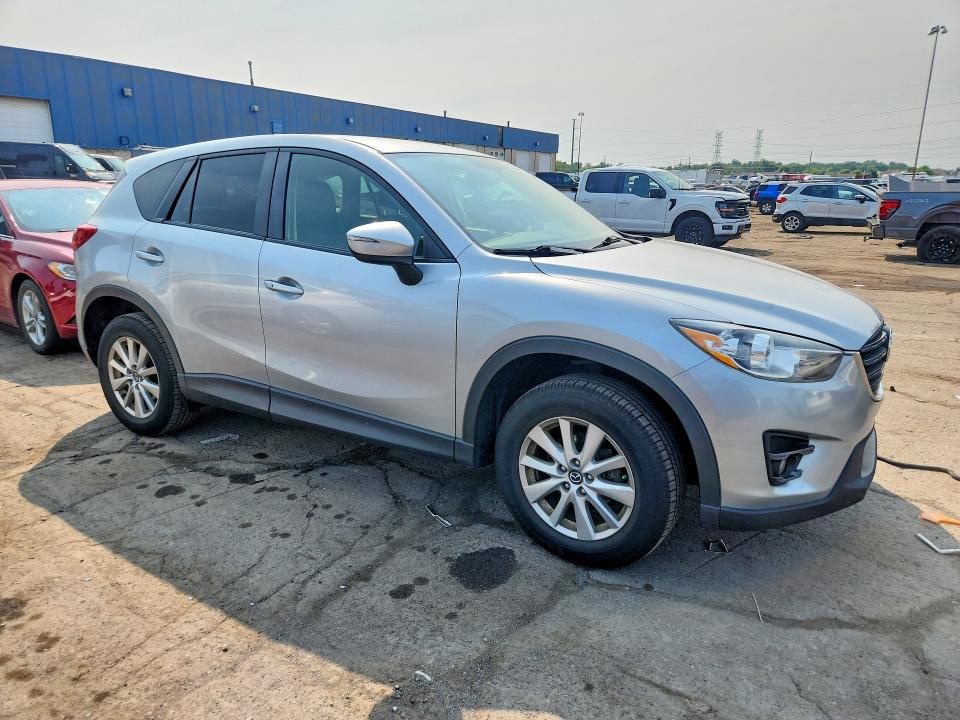 2016 Mazda Cx-5 VIN JM3KE4CY3G0677385 COPART salvage auction — FRONT END, MI - CERTIFICATE OF TITLE, sold $550 on 2026-07-21 (photo 4)