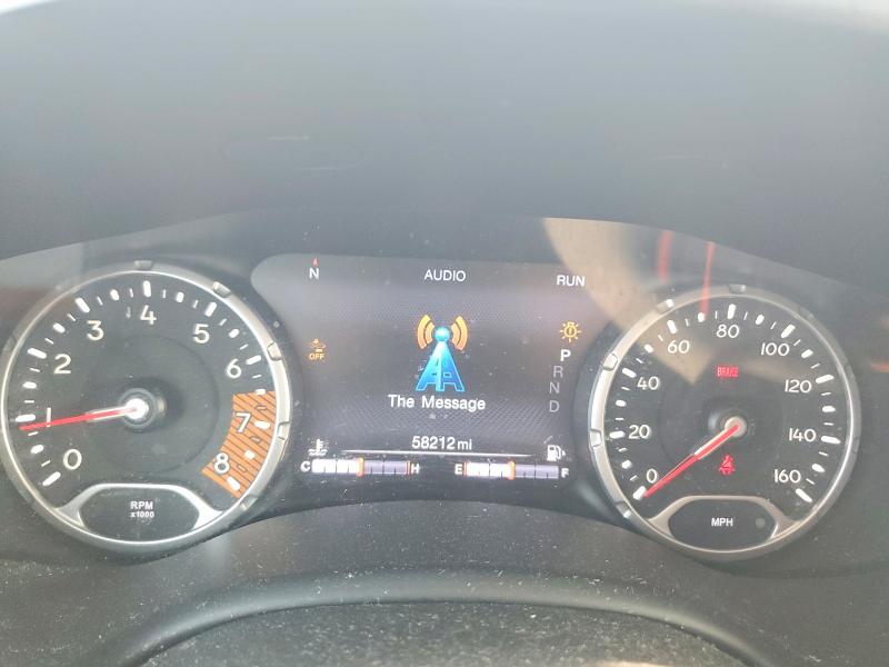 2021 Jeep Renegade VIN ZACNJDBB1MPN34212 COPART salvage auction — HAIL, Oh - Cert Of Title-Salvage, sold $3,300 on 2026-08-20 (photo 9)