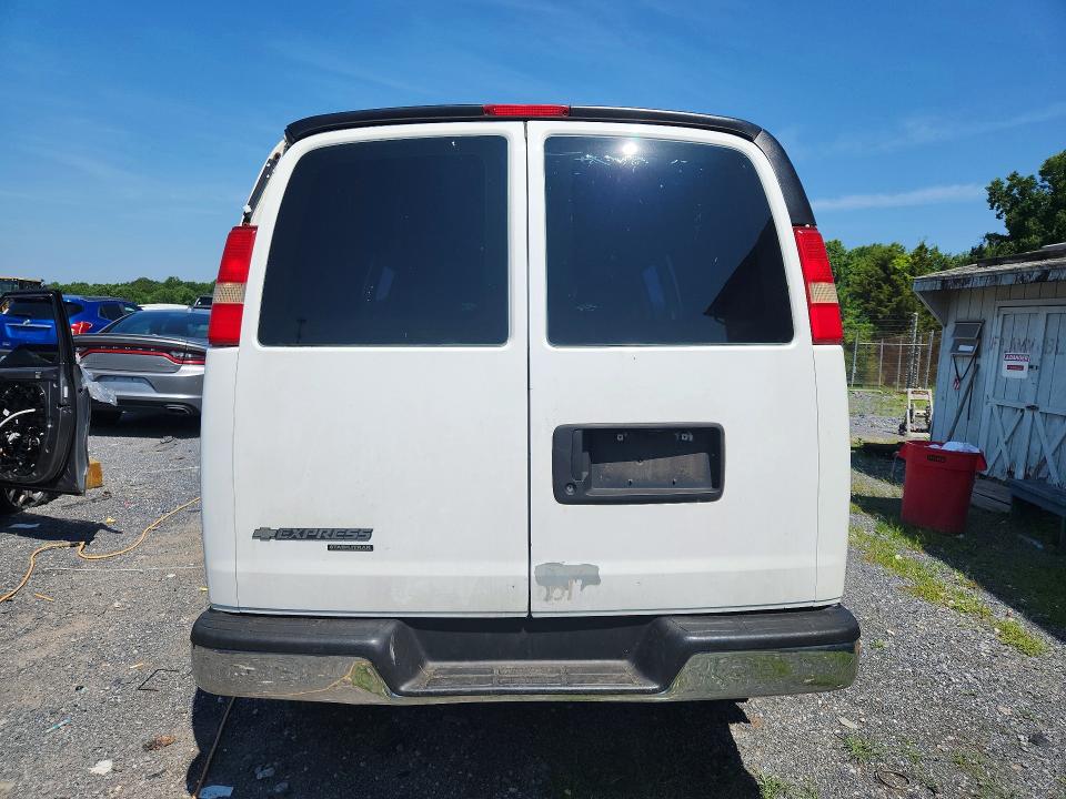 2012 Chevrolet Express VIN 1GCWGFCA5C1111400 COPART salvage auction — FRONT END, Pa - Cert Of Salvage-Formerly Aband, sold $100 on 2026-07-29 (photo 6)