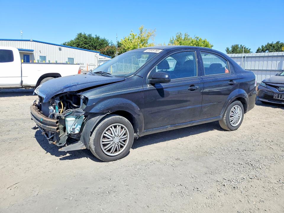 2011 Chevrolet Aveo VIN KL1TD5DEXBB193700 COPART salvage auction — FRONT END, CA - SALVAGE CERTIFICATE, sold $300 on 2026-07-21 (photo 1)