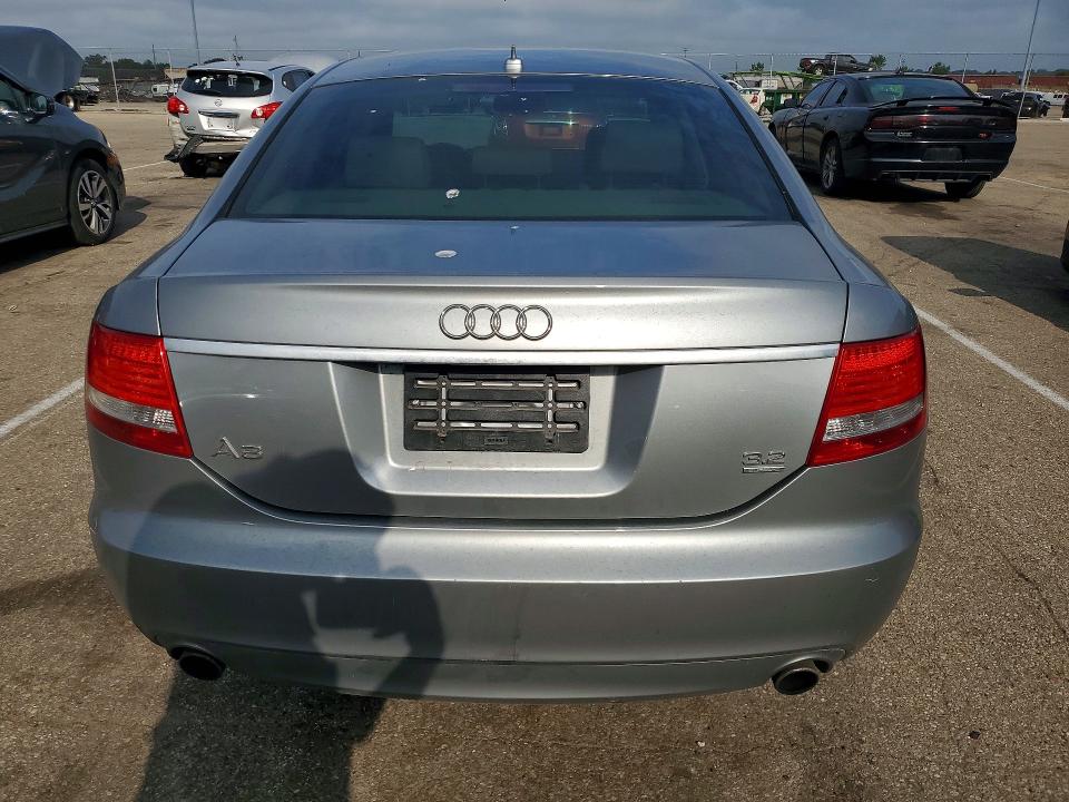 2008 Audi A6 VIN WAUDH74F68N163037 COPART salvage auction — FRONT END, Oh - Cert Of Title-Salvage, sold $350 on 2026-07-10 (photo 6)