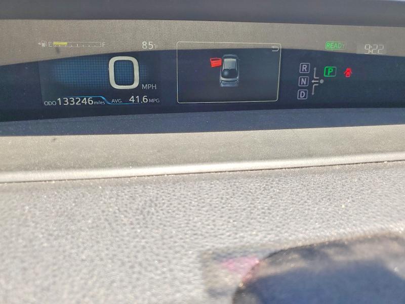 2016 Toyota Prius VIN JTDKBRFU5G3501007 COPART salvage auction — FRONT END, CA - SALVAGE CERTIFICATE, sold $2,950 on 2026-07-23 (photo 9)