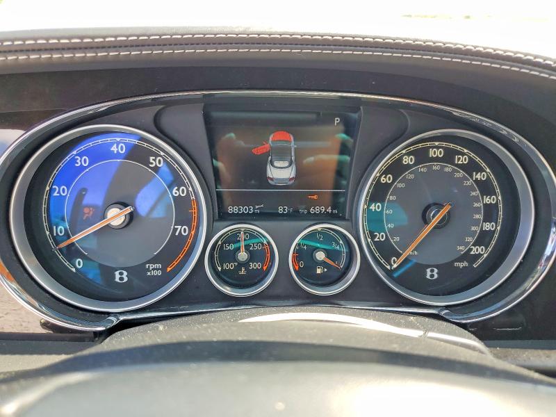 2015 Bentley Continental VIN SCBGH3ZA7FC042258 COPART salvage auction — WATER/FLOOD, Oh - Cert Of Title-Salvage Flood, sold $22,900 on 2026-09-04 (photo 9)