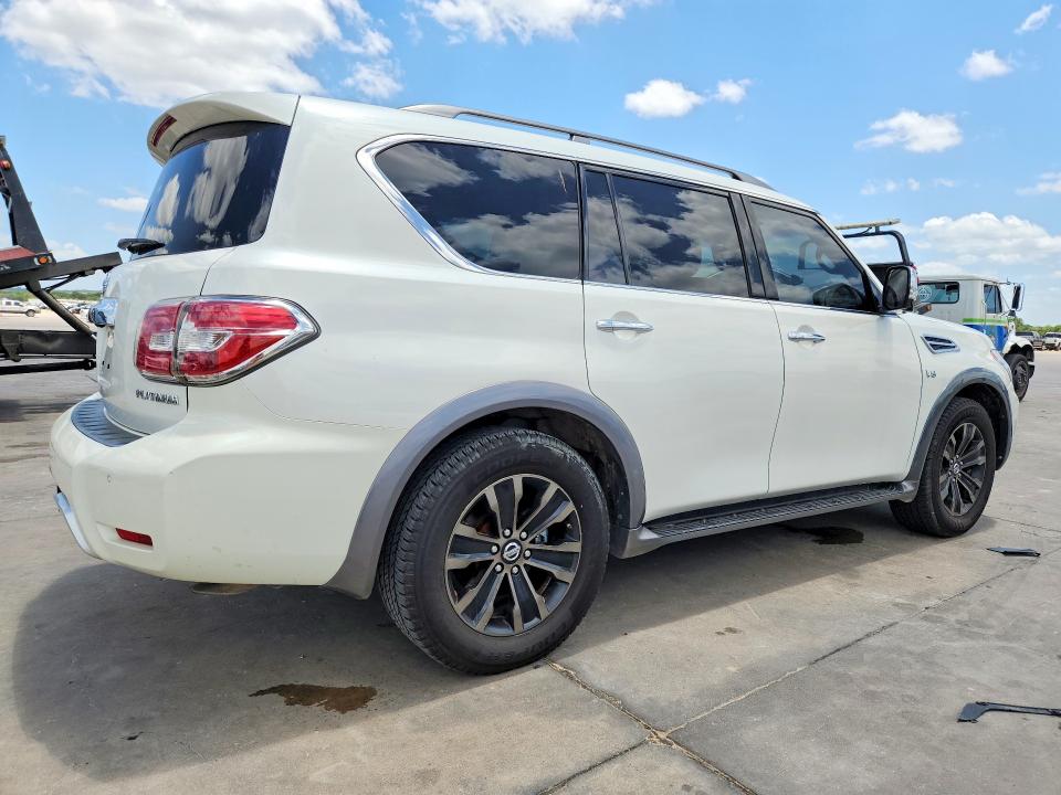 2017 Nissan Armada VIN JN8AY2NF6H9300322 COPART salvage auction — NORMAL WEAR, Ok - Certificate Of Title (P), sold $4,050 on 2026-07-20 (photo 3)
