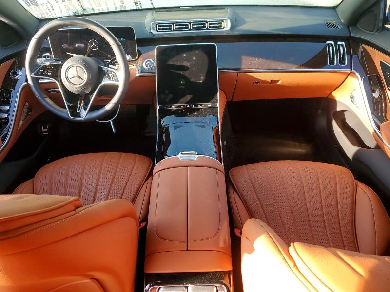 2023 Mercedes-benz S-klasse VIN W1K6G6DBXPA186838 COPART salvage auction — WATER/FLOOD, NY - MV907A-FLOOD SALVAGE, sold $23,500 on 2026-07-23 (photo 8)
