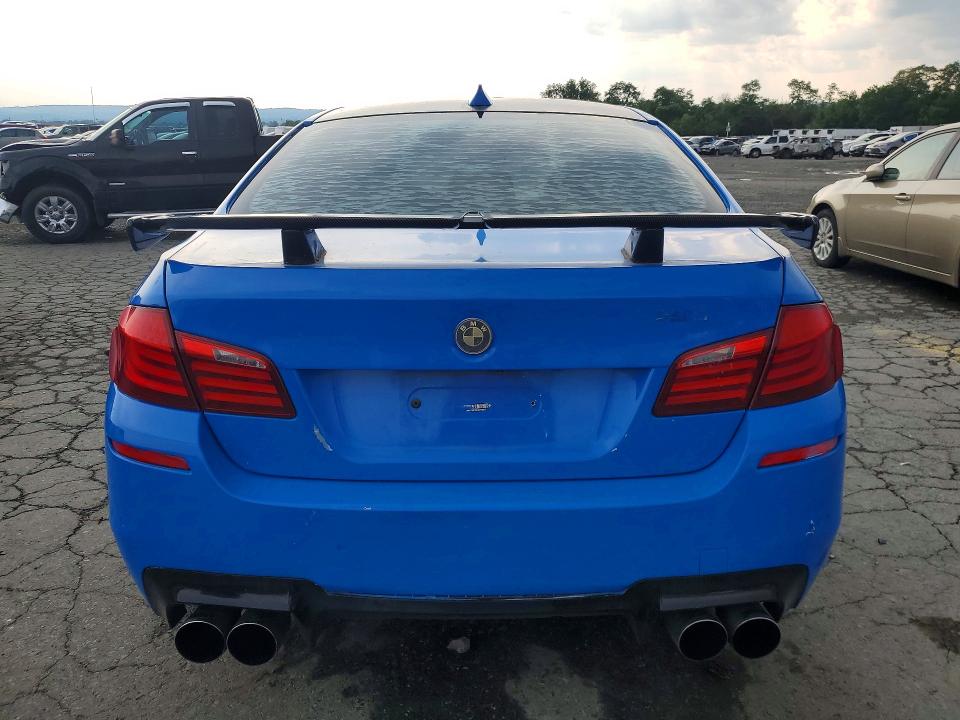 2012 BMW 5er VIN WBAFR9C58CDV58264 COPART salvage auction — FRONT END, Fl - Certificate Of Title, sold $725 on 2026-07-31 (photo 6)
